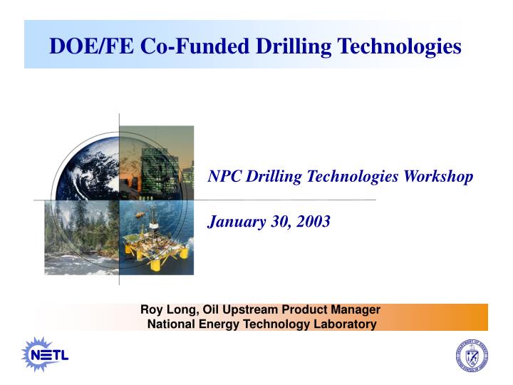 doe fe co funded drilling technologies