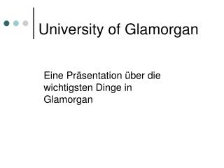 university of glamorgan