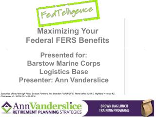 Maximizing Your Federal FERS Benefits