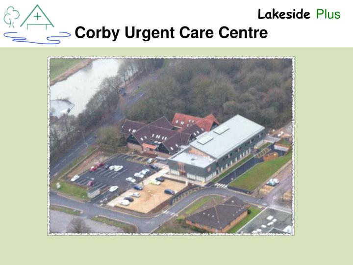 corby urgent care centre