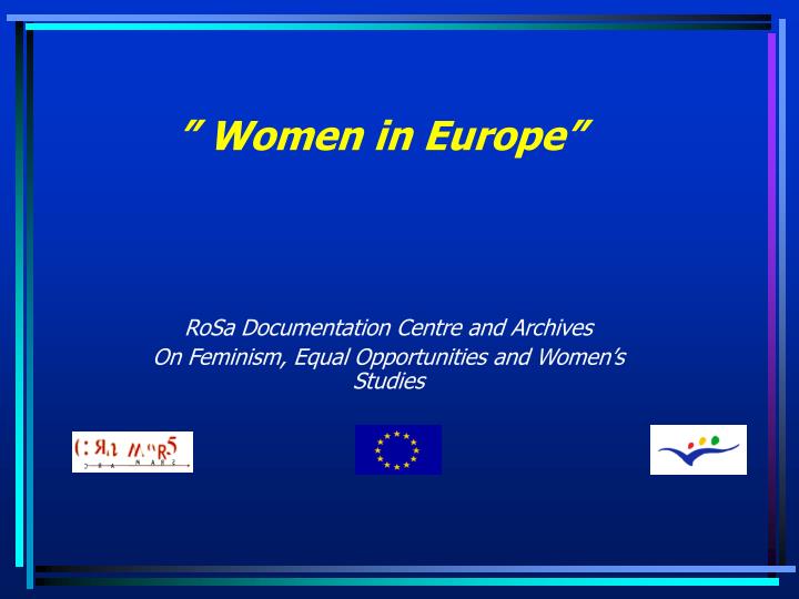 women in europe