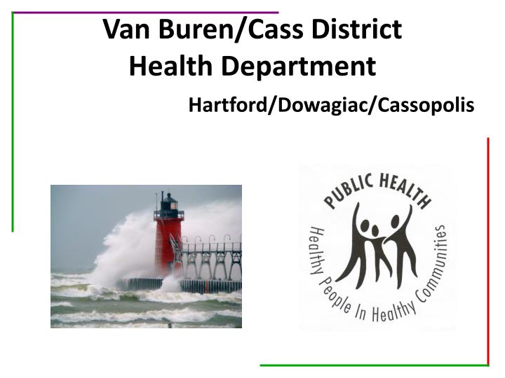 van buren cass district health department