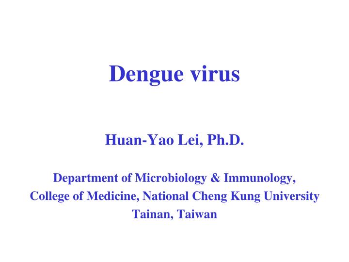 dengue virus