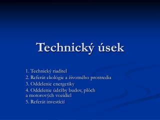 technick sek