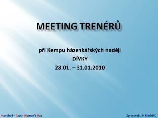 meeting tren r