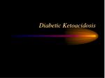 Diabetic Ketoacidosis - slide 1
