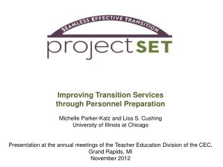 Improving Transition Services through Personnel Preparation