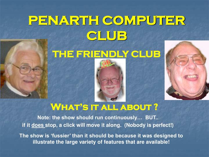 penarth computer club