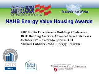 NAHB Energy Value Housing Awards
