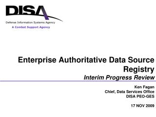 Enterprise Authoritative Data Source Registry Interim Progress Review