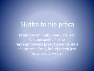 s u ba to nie praca