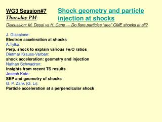 Shock geometry and particle injection at shocks