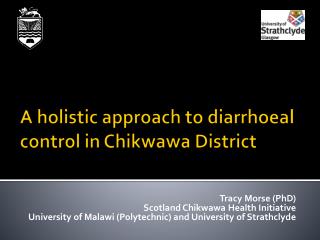 A holistic approach to diarrhoeal control in Chikwawa District
