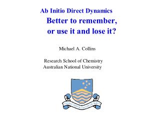 Ab Initio Direct (Chemical) Dynamics Nonadiabatic Reactions	X Statistical Methods		X