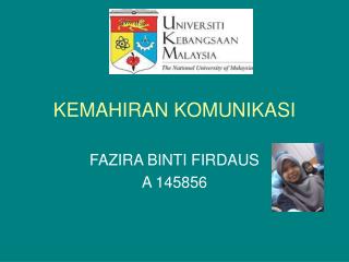 kemahiran komunikasi