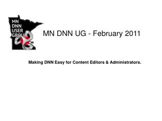 MN DNN UG - February 2011