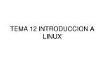 TEMA 12 INTRODUCCION A LINUX - slide 1