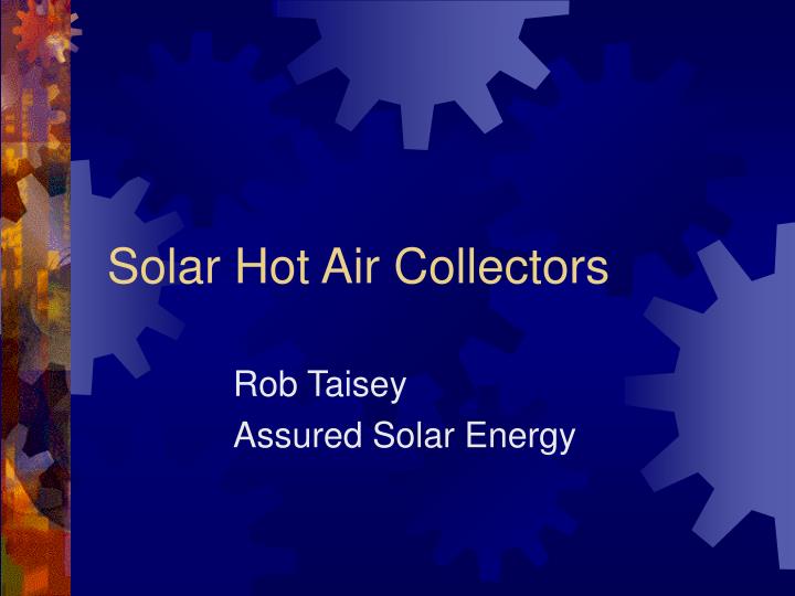 rob taisey assured solar energy
