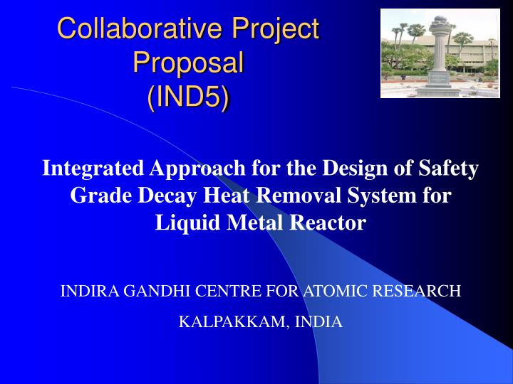 collaborative project proposal ind5