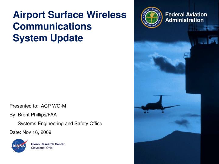 airport surface wireless communications system update