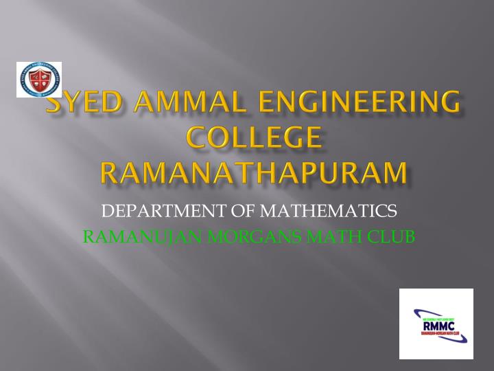 syed ammal engineering college ramanathapuram
