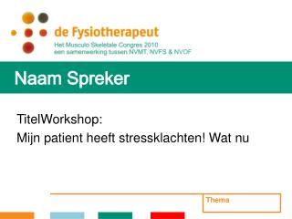 naam spreker