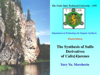 The Synthesis of Sulfo Derivatives of Calix[4]arenes
