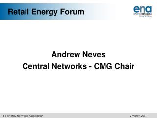 Retail Energy Forum