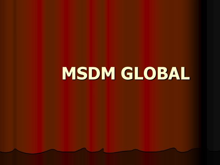 msdm global