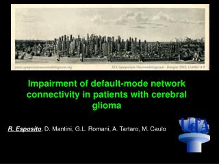 Impairment of default-mode network connectivity in patients with cerebral glioma