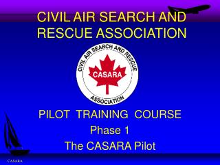 CIVIL AIR SEARCH AND RESCUE ASSOCIATION