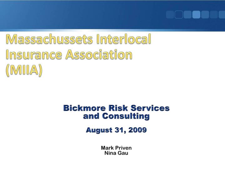 massachussets interlocal insurance association miia