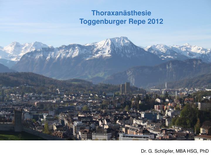 thoraxan sthesie toggenburger repe 2012