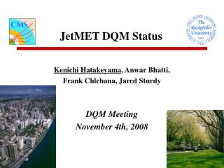 JetMET DQM Status