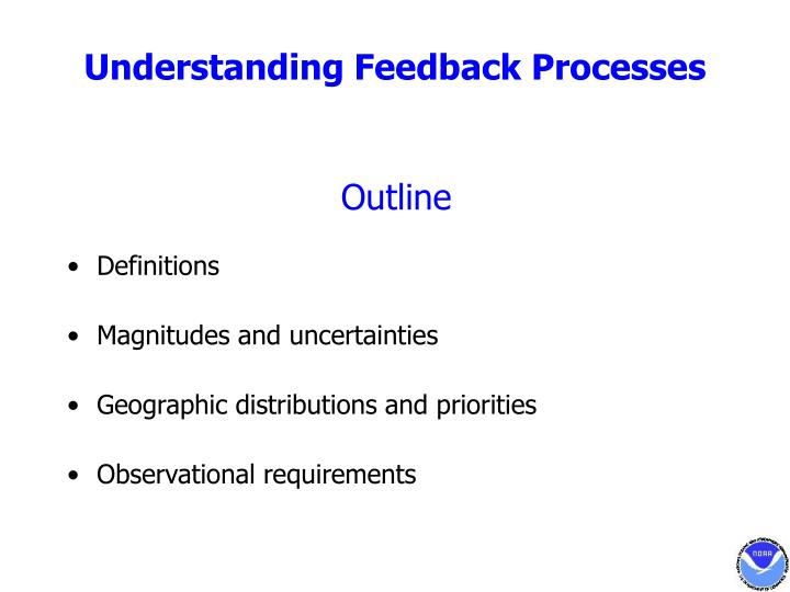 understanding feedback processes