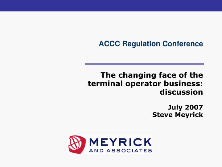 accc regulation conference