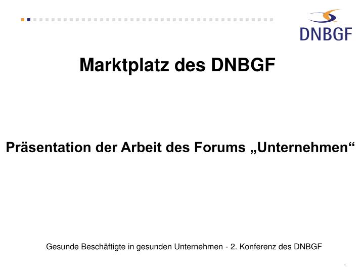 marktplatz des dnbgf