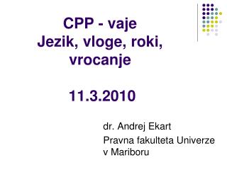 cpp vaje jezik vloge roki vrocanje 11 3 2010