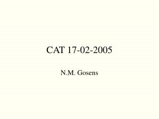 CAT 17-02-2005