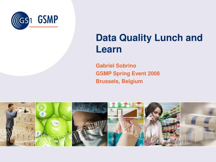 data quality lunch and learn