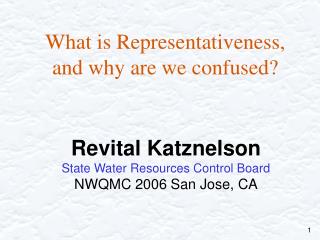 What is Representativeness, and why are we confused?