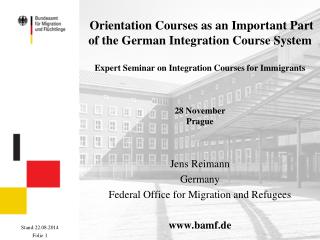 Jens Reimann Germany Federal Office for Migration and Refugees bamf.de