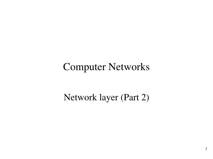 computer networks