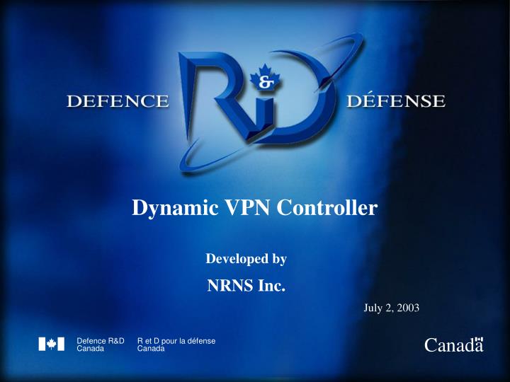 dynamic vpn controller