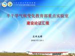 兰州大学大气科学学院 半干旱气候变化教育部重点实验室 - slide 1