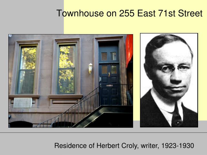 townhouse on 255 east 71st street