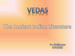 VEDAS - slide 1
