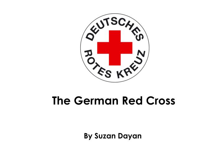 the german red cross