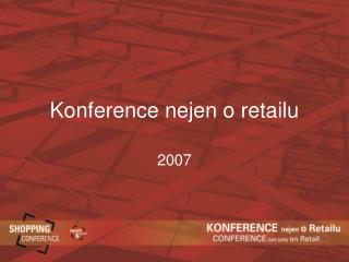 konference nejen o retailu
