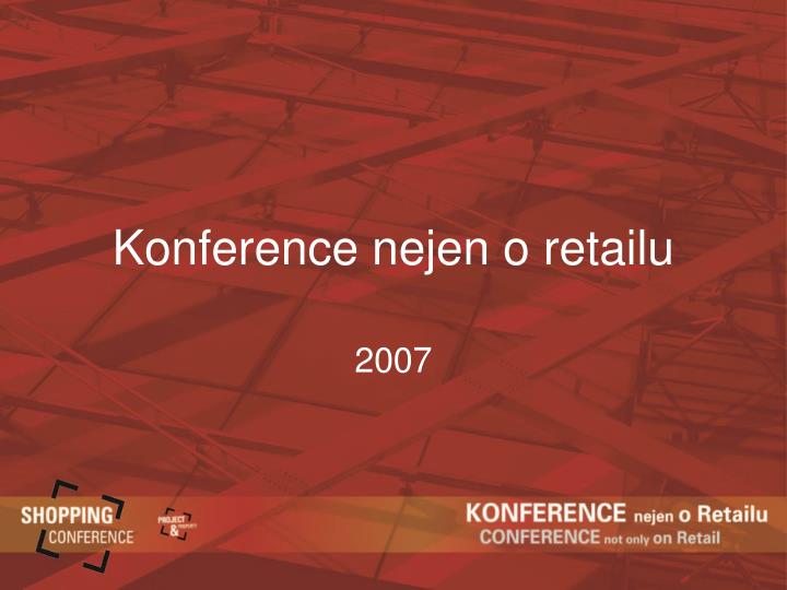 konference nejen o retailu